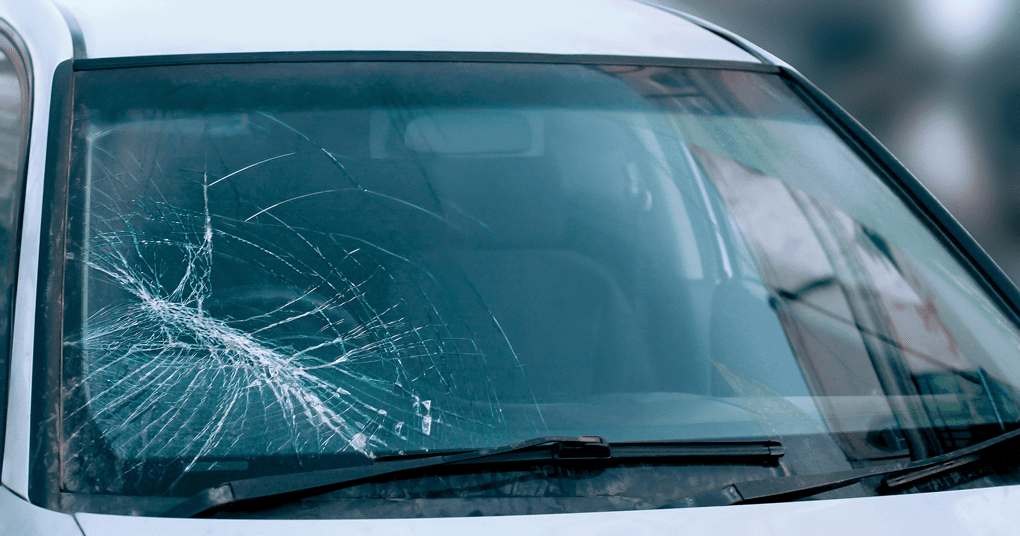 Car Windshield damage needing body work